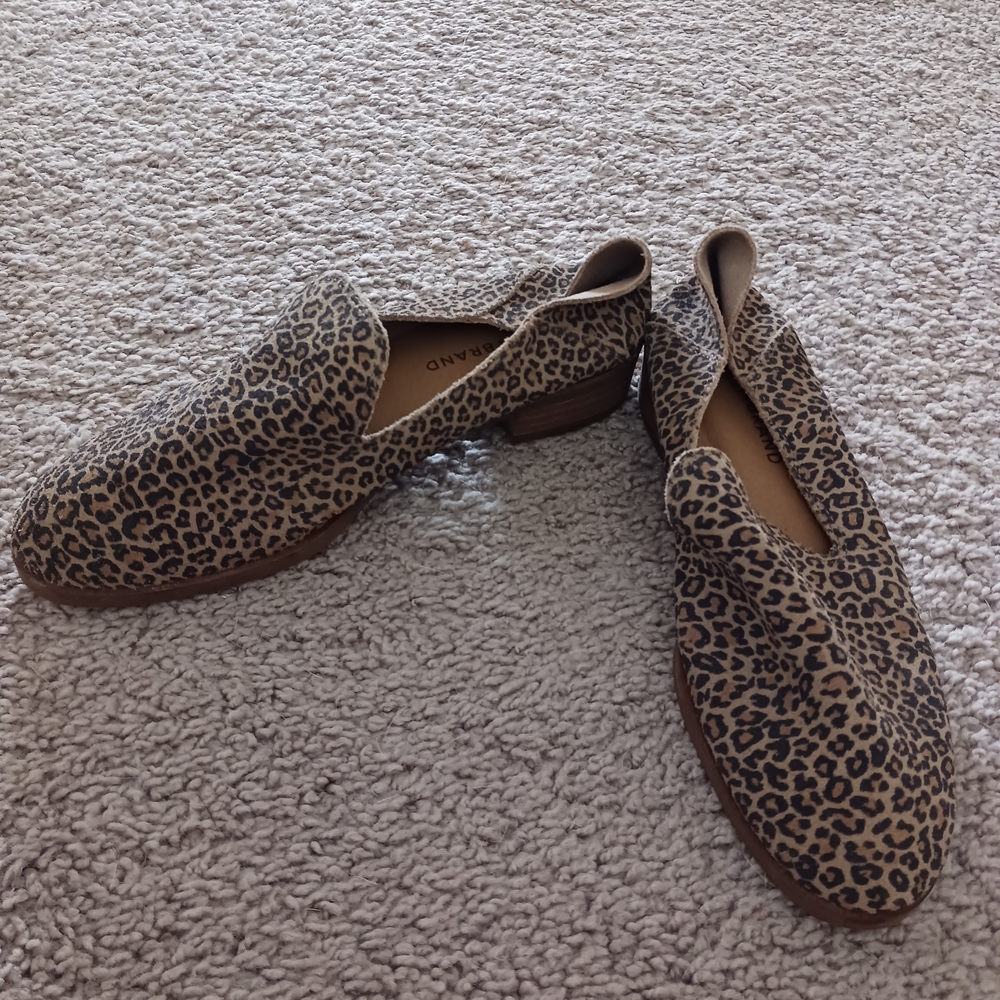 Lucky Brand Animal Print Loafers